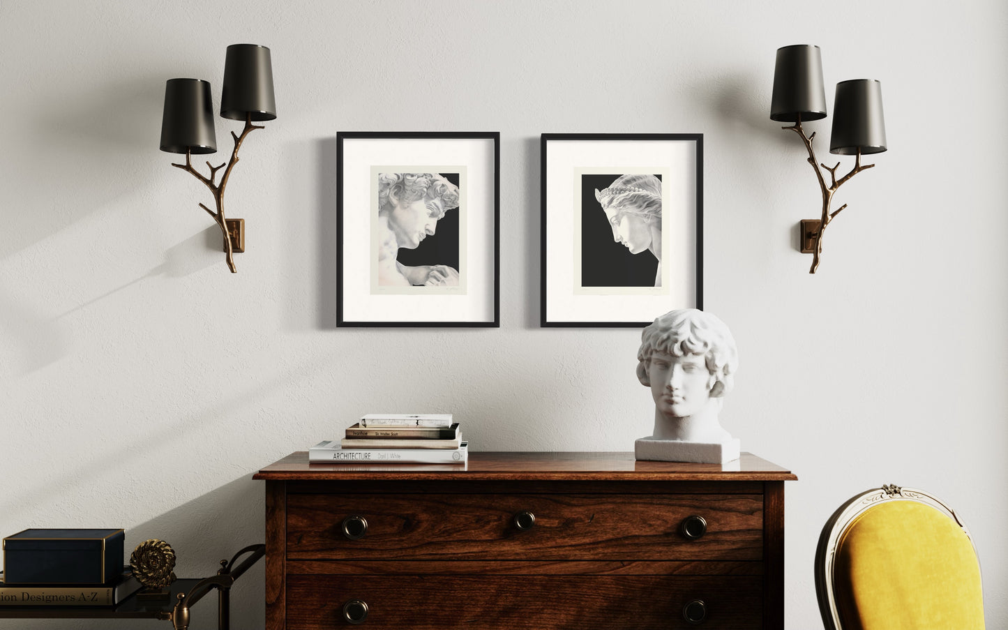 Art Print 9" X 12" - David