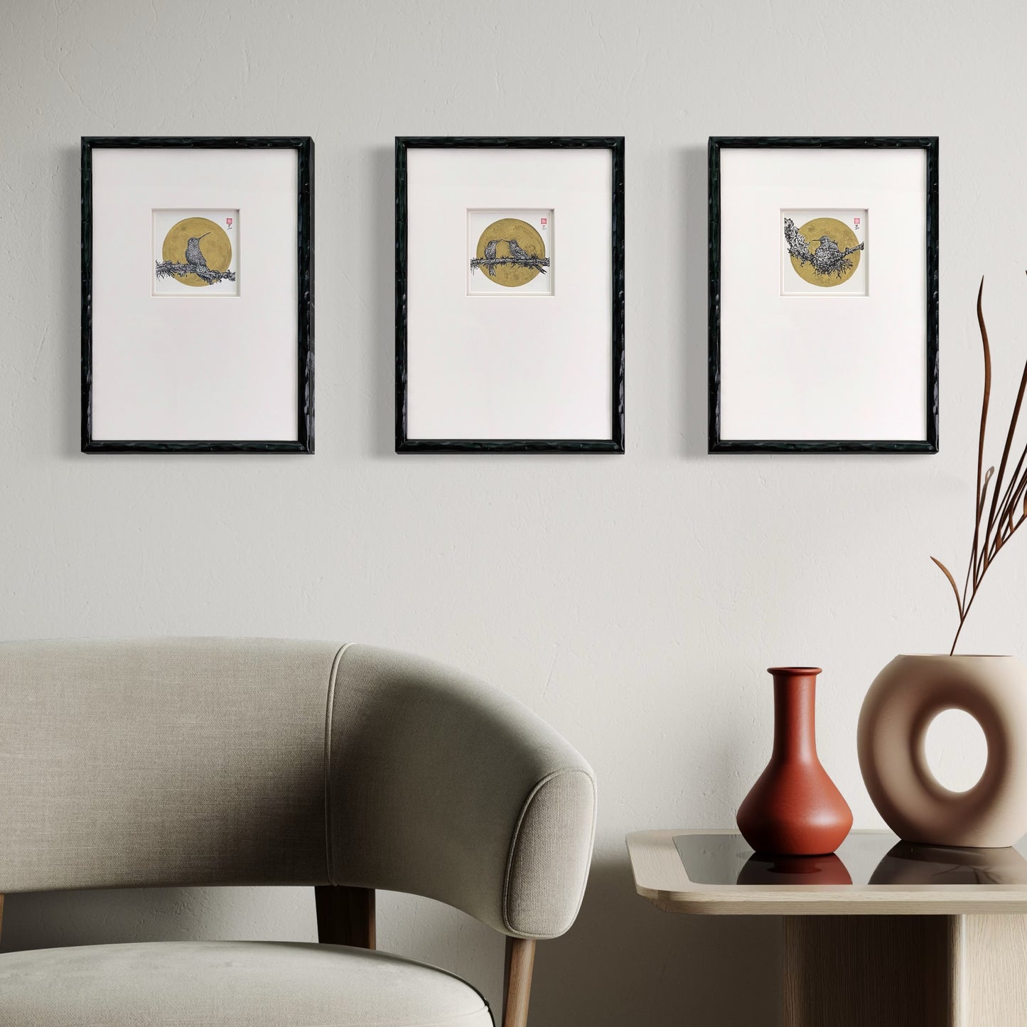Nesting - Original Framed Artwork - Please contact for pricing