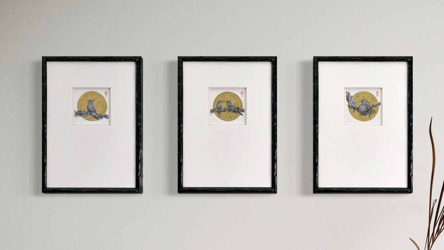 Nesting - Original Framed Artwork - Please contact for pricing