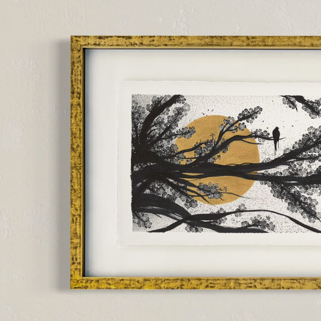 Spring Moon - Original Framed Artwork