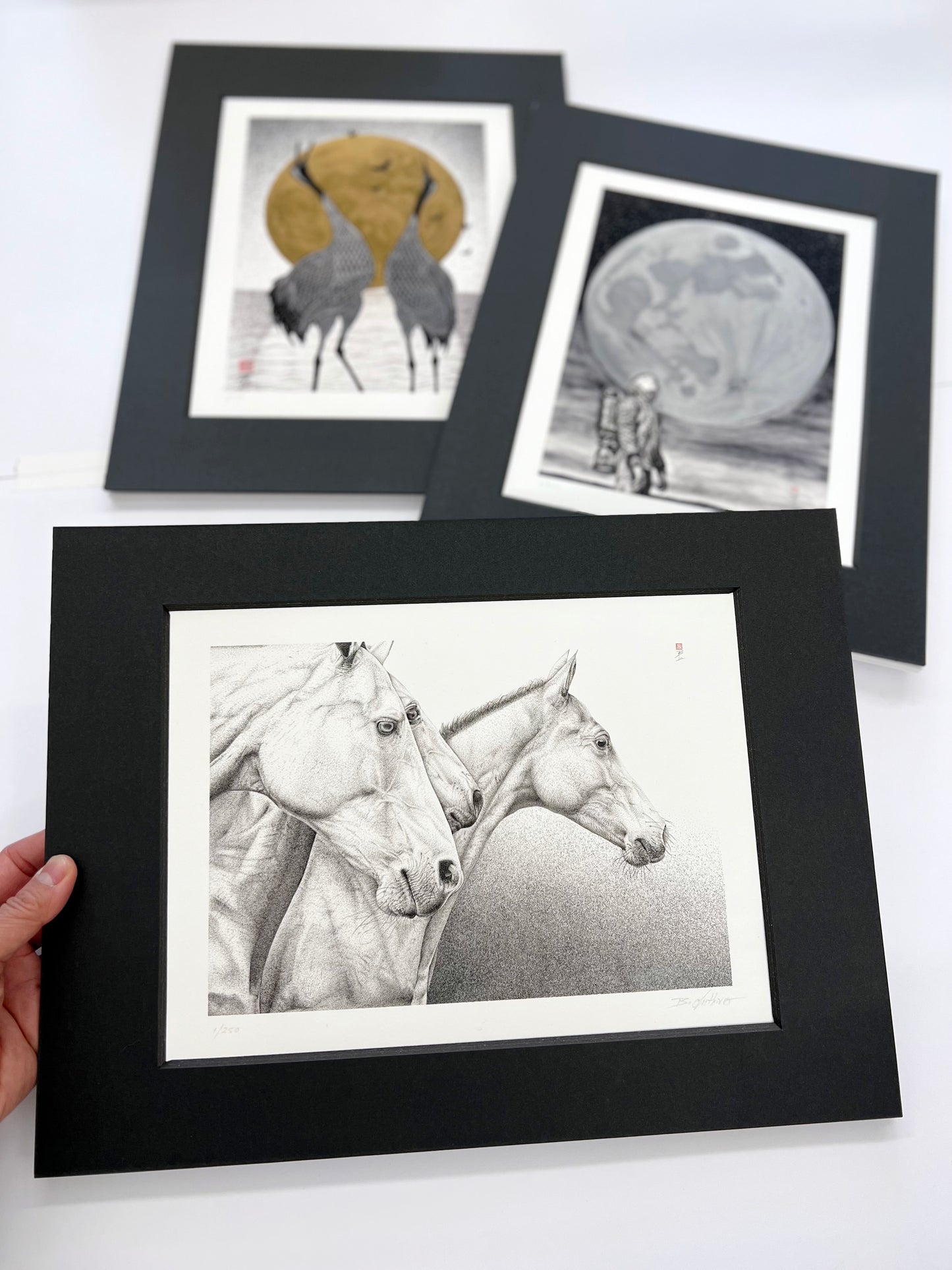 Art Print 9" X 12" - Peekaboo!