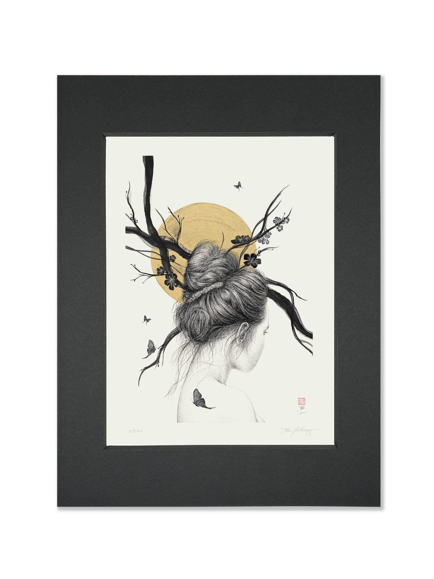Art Print 9" X 12" - Moon Blossoms