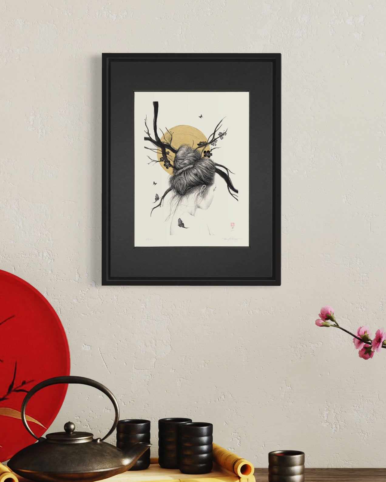 Art Print 9" X 12" - Moon Blossoms