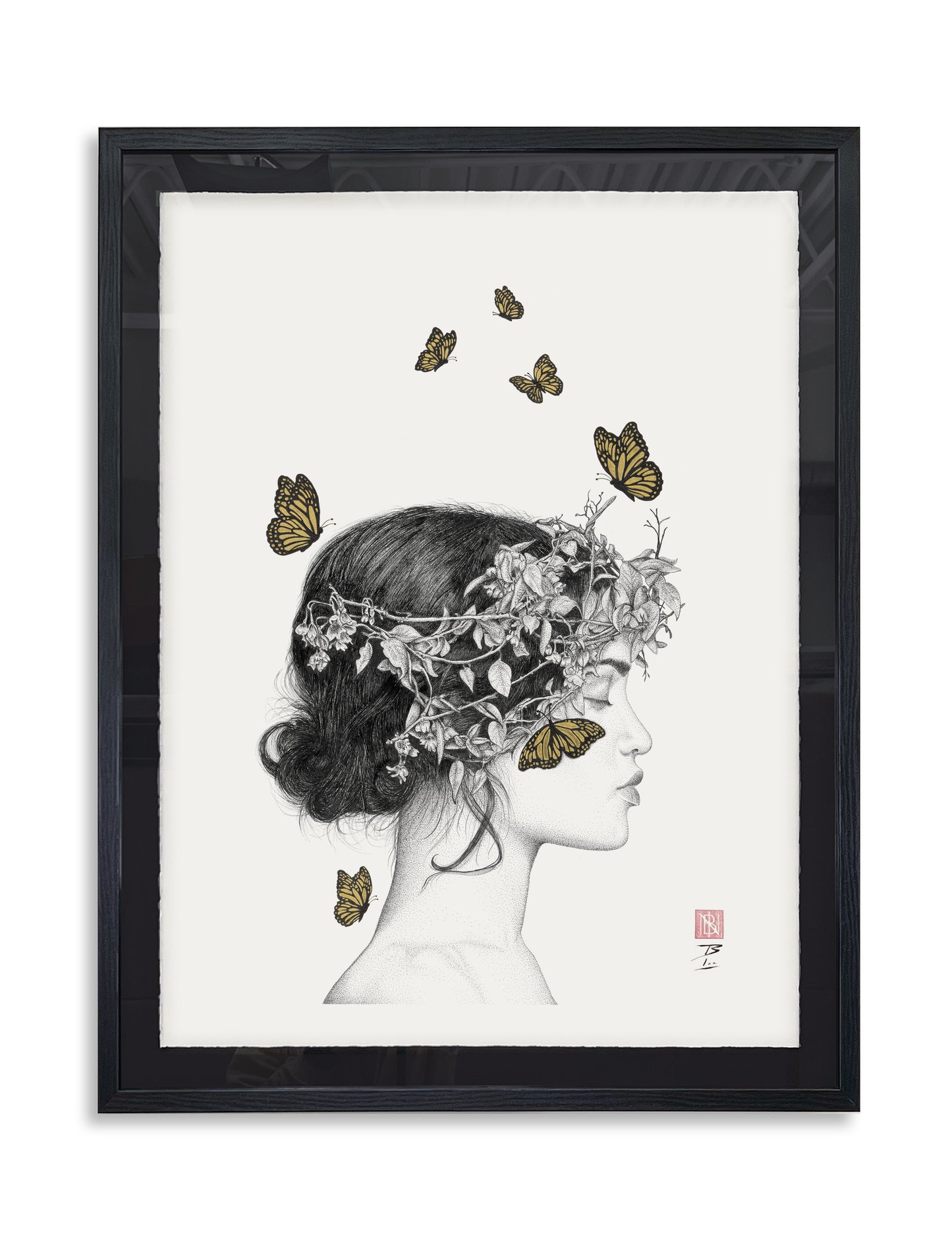Natural Beauty - Original Framed Artwork