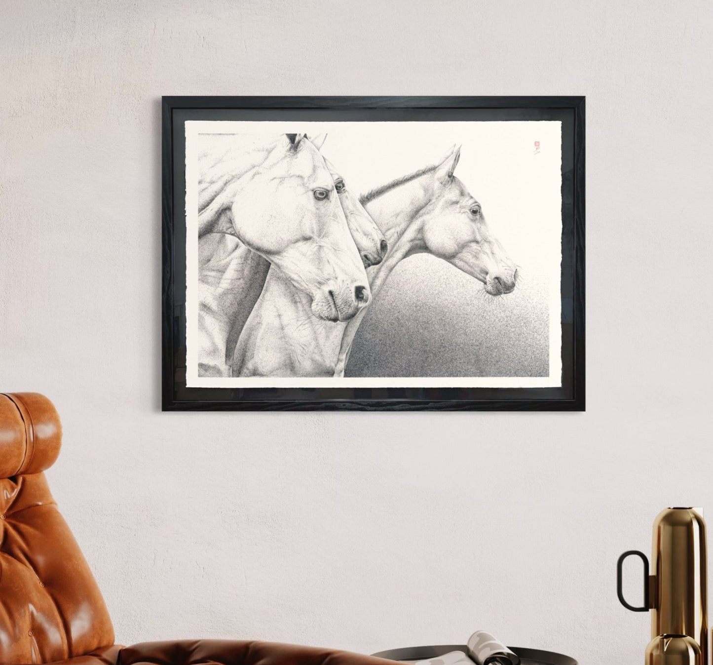 Wild Horses - Original Framed Artwork