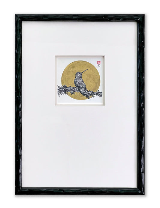 Perched - Original Framed Artwork