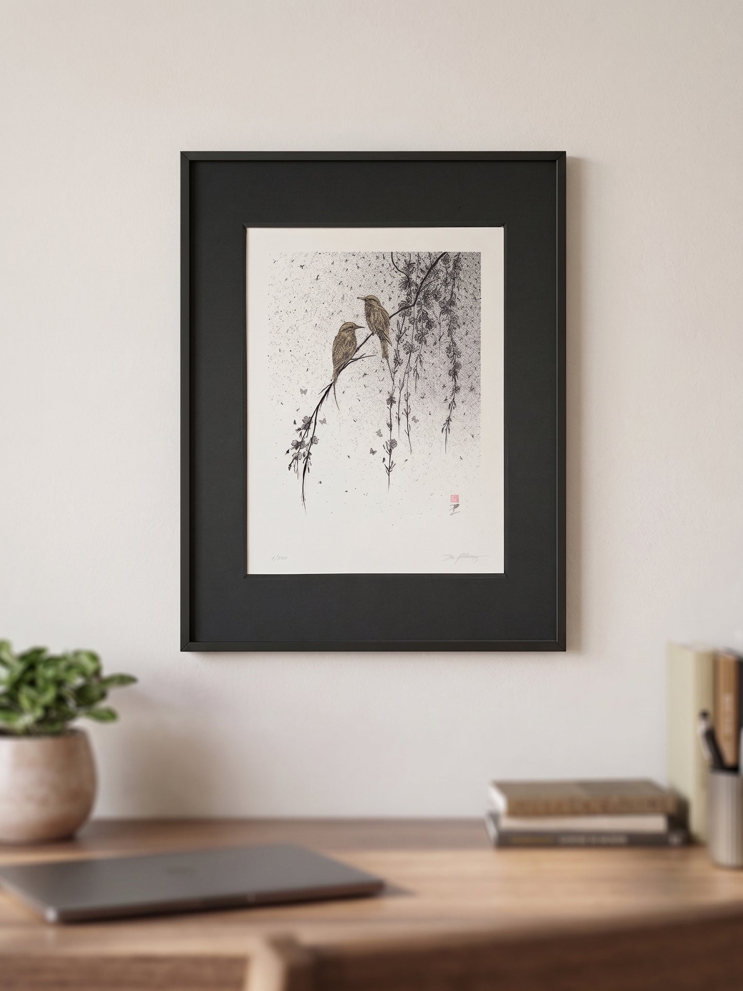 Art Print 9" X 12" - Birdies