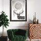 Buck Moon - Original Framed Artwork