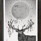 Buck Moon - Original Framed Artwork