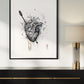 Bleeding Heart - Original Framed Artwork