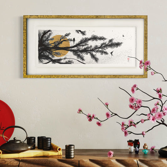 Spring Moon - Original Framed Artwork