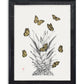 Pineapple & Monarchs - Original Framed Artwork