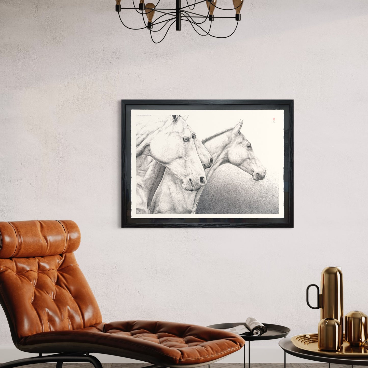 Wild Horses - Original Framed Artwork