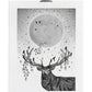 Art Print 18" X 24" - Buck Moon