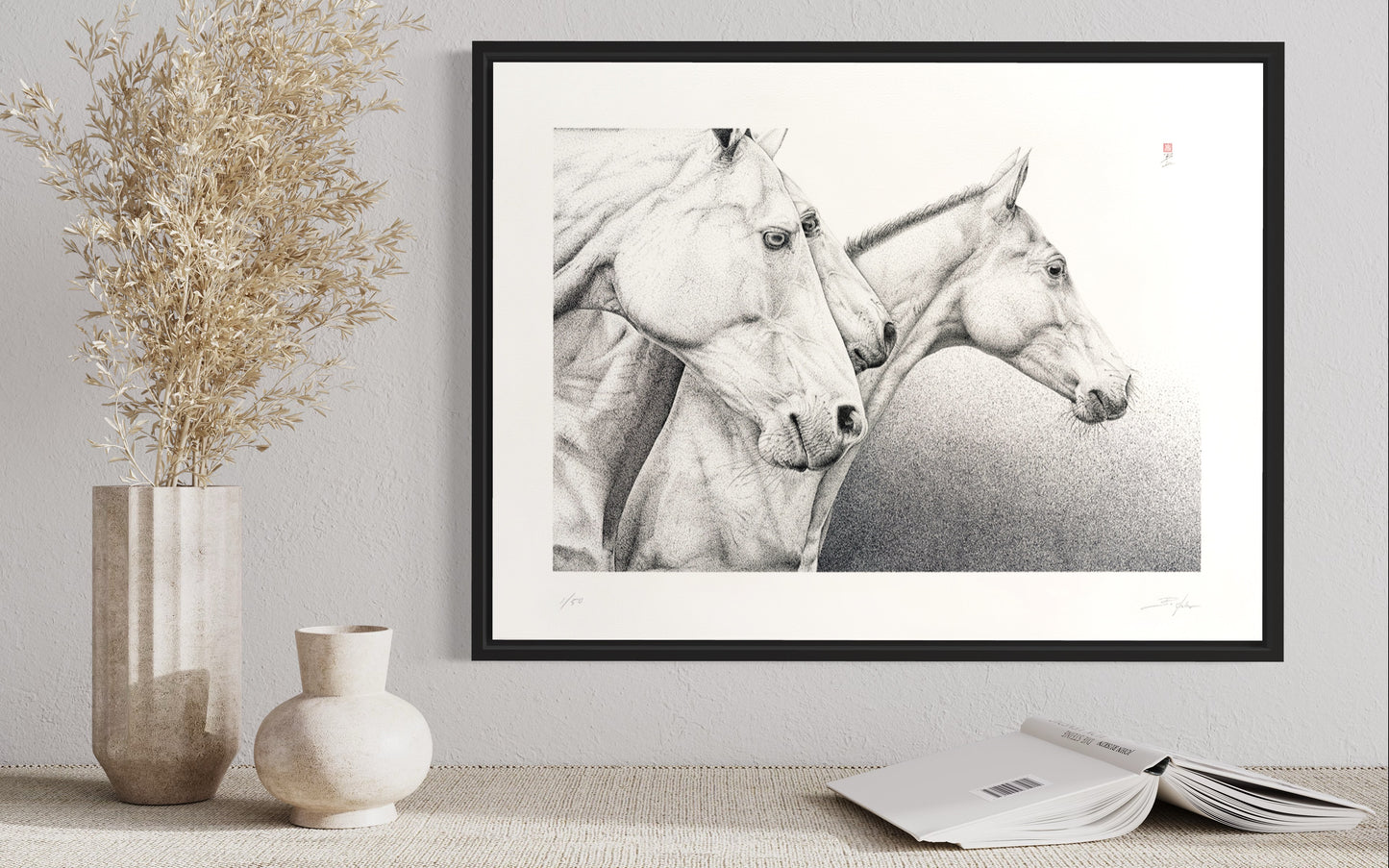Art Print 18" X 24" - Wild Horses
